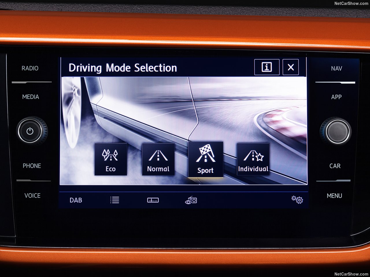 VW T-Cross Active Info Display